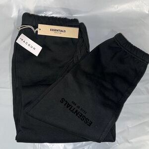Fear of God Essentials Black Sweatpants